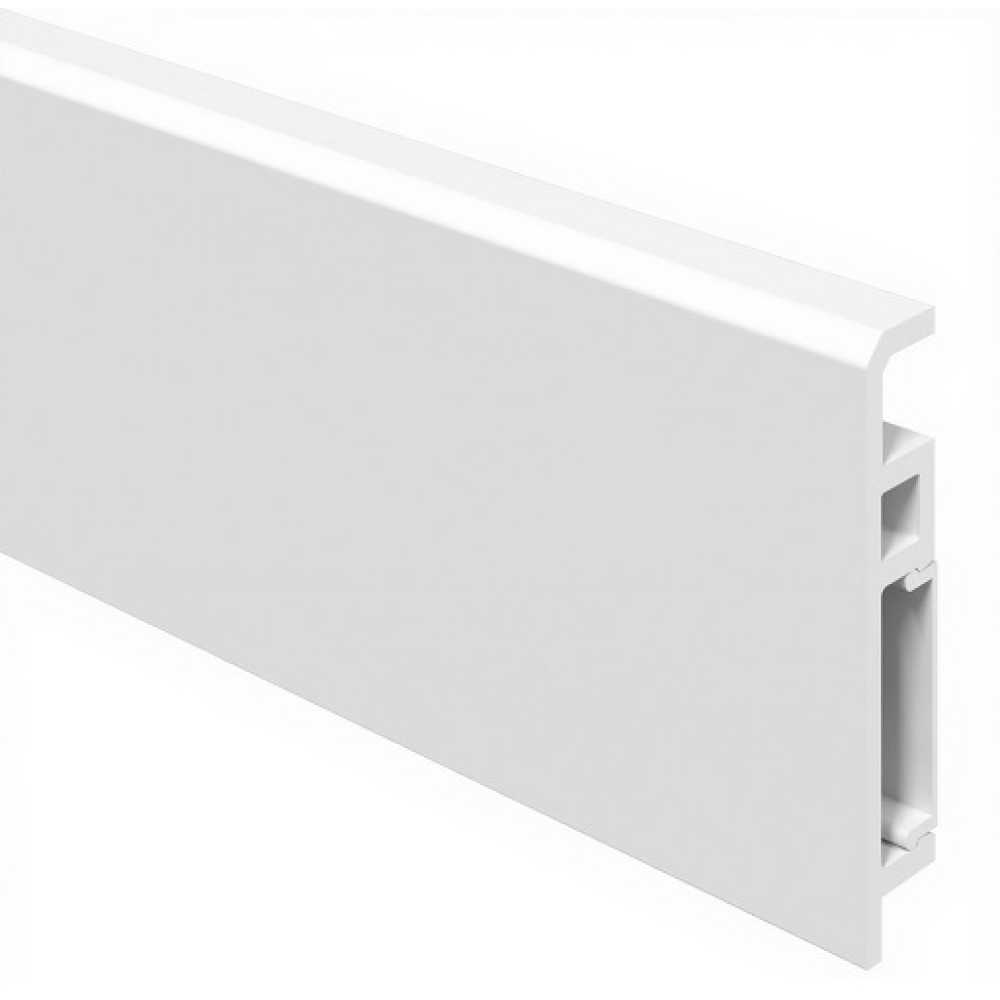 Фото Плинтус Aberhof Luxe Дуб Арден Белая Орхидея (70х13х2000 мм)