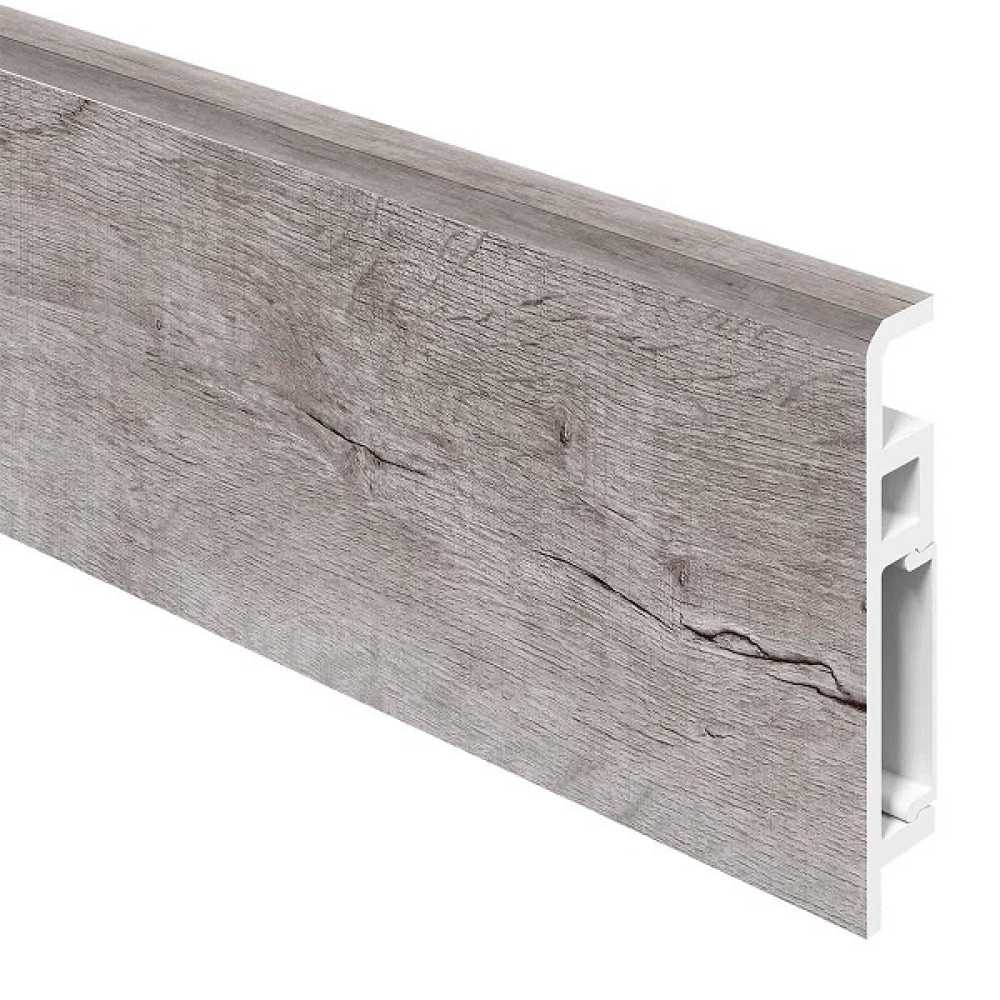 Фото Плинтус Aberhof Luxe Дуб Эскалибур (70х13х2000 мм)