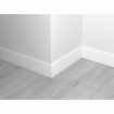 Маленькое фото Плинтус напольный SPC Alpine Floor Белый 11-00, 80х11 мм