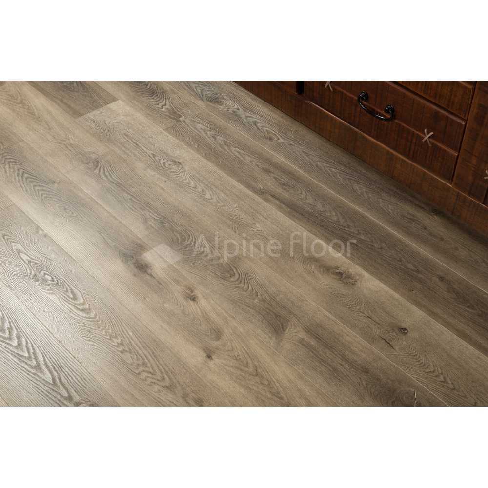 Фото Плитка SPC Alpine Floor Premium XL Дуб Коричневый ABA ECO 7-9, 43 класс (1524х180х8.0 мм)
