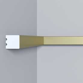 Молдинг Bello Deco Золото матовое (8*8*2600)