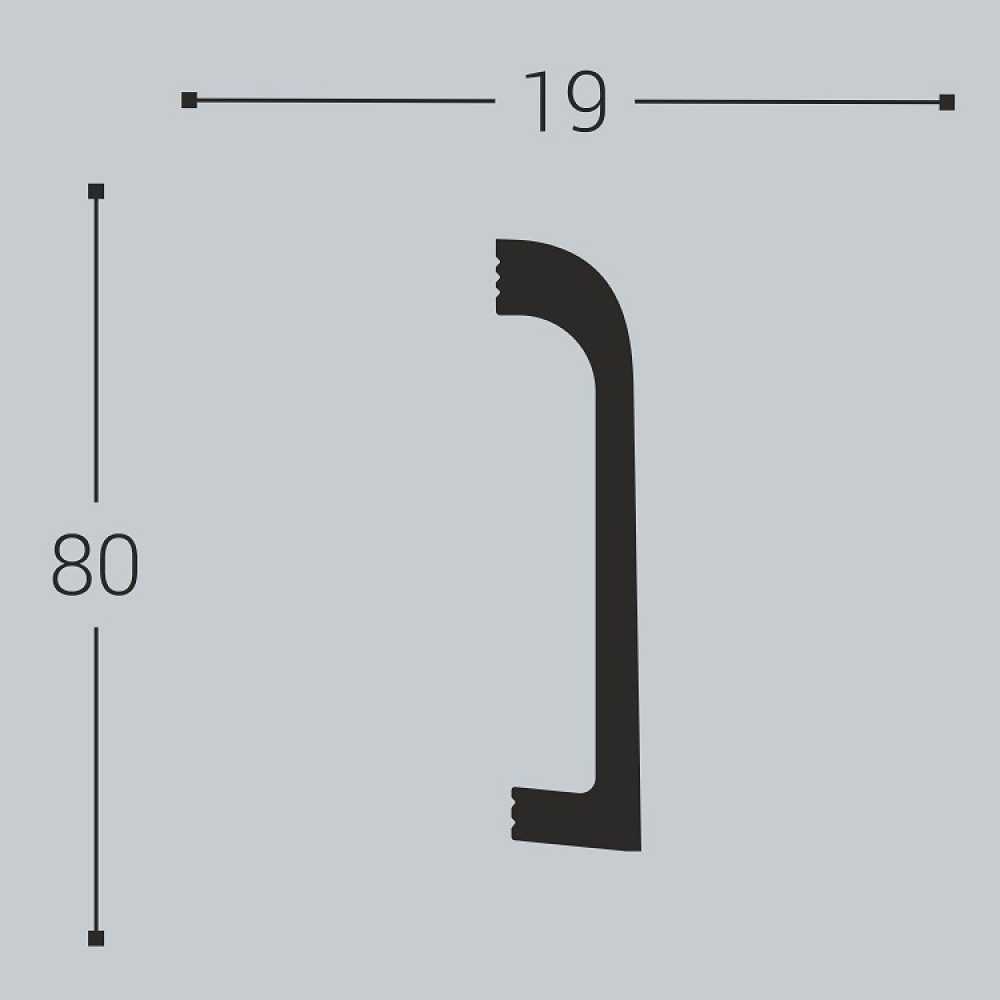 Фото Завершающий элемент П16 (1 уп - 2 шт)