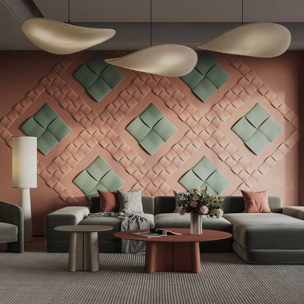 Фото Стеновая панель Bello Deco СП 26 МИНИ полистирол (131× 10 × 125мм)