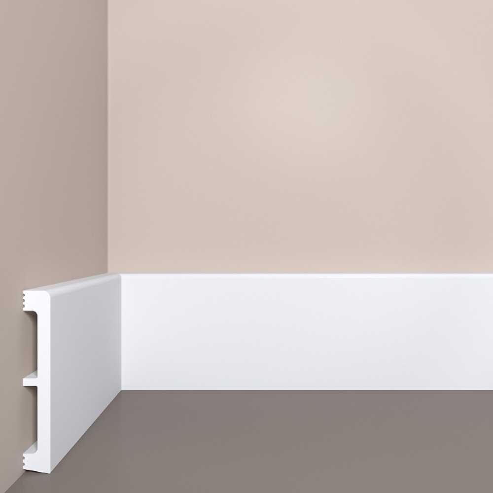 Фото Плинтус напольный Bello Deco П29 под покраску (100х15х2000)