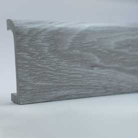 Плинтус напольный Bello Deco Льняной Дуб (80х19х2000)