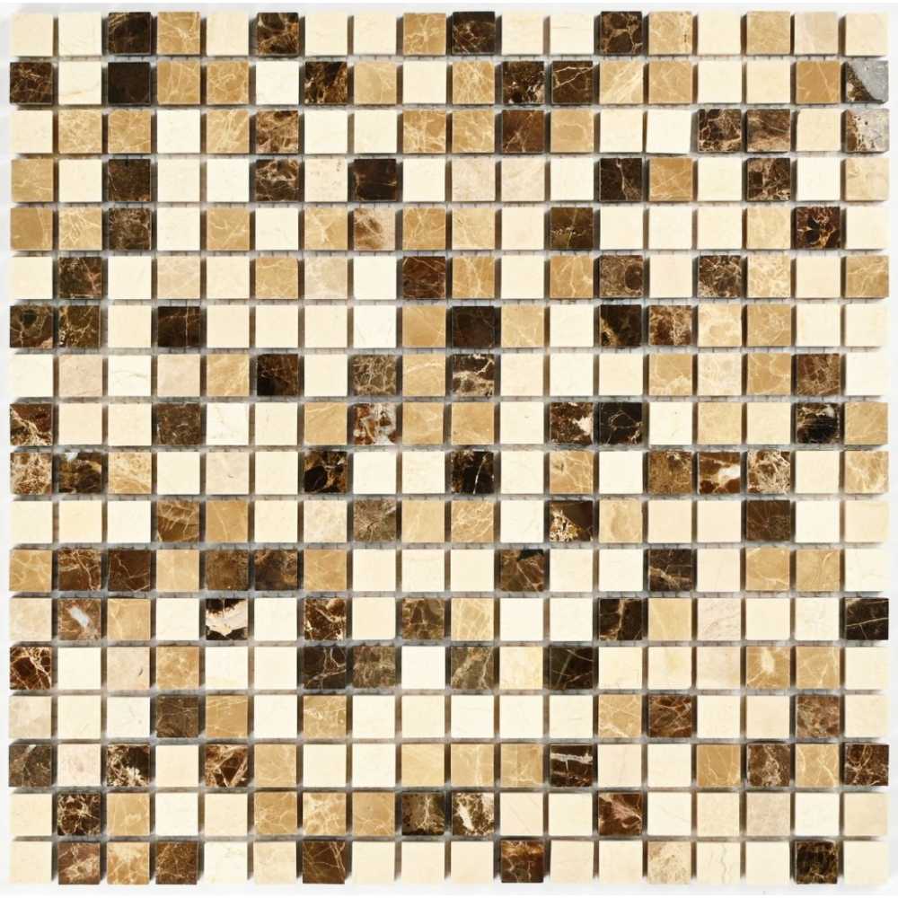 Фото Мозаика из натурального камня Bonaparte Turin-15 15х15 (305х305х7 мм)