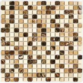 Мозаика из натурального камня Bonaparte Turin-15 15х15 (305х305х7 мм)