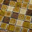 Маленькое фото Мозаика керамическая Bonaparte Morocco Gold 23х23 (300х300х8 мм)
