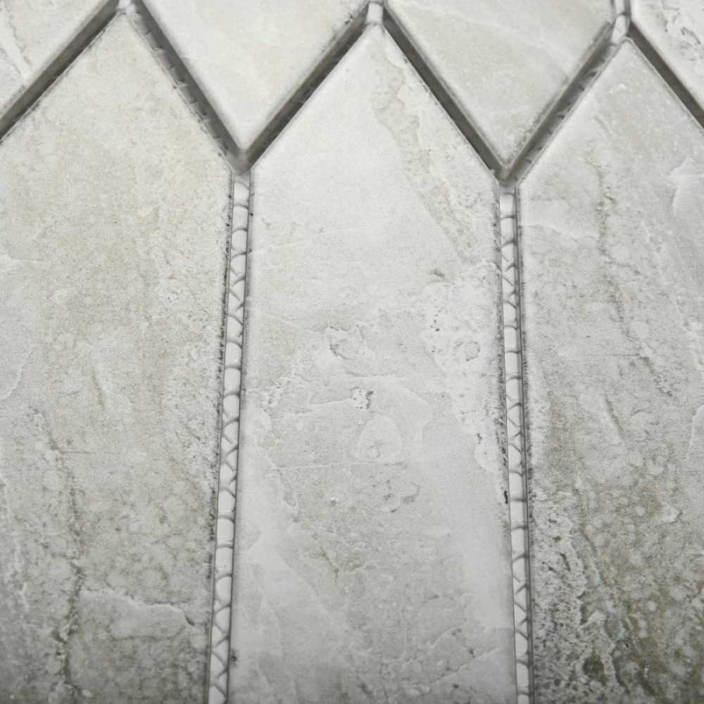 Фото Мозаика из керамогранита Bonaparte Level light (313х255х6 мм)