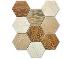Мозаика керамическая Bonaparte Wood comb 95х110 (295х256х6 мм)