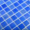 Маленькое фото Мозаика стеклянная Bonaparte Atlantis Blue Art 24х24 (315х315х4 мм)