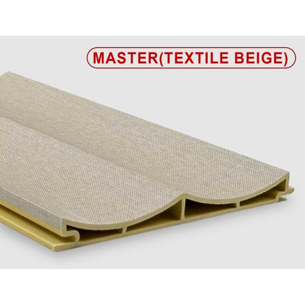 Фото Стеновые панели ПВХ Master textile beige, 140*15*2800 мм