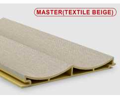 Стеновые панели ПВХ Master textile beige, 140*15*2800 мм