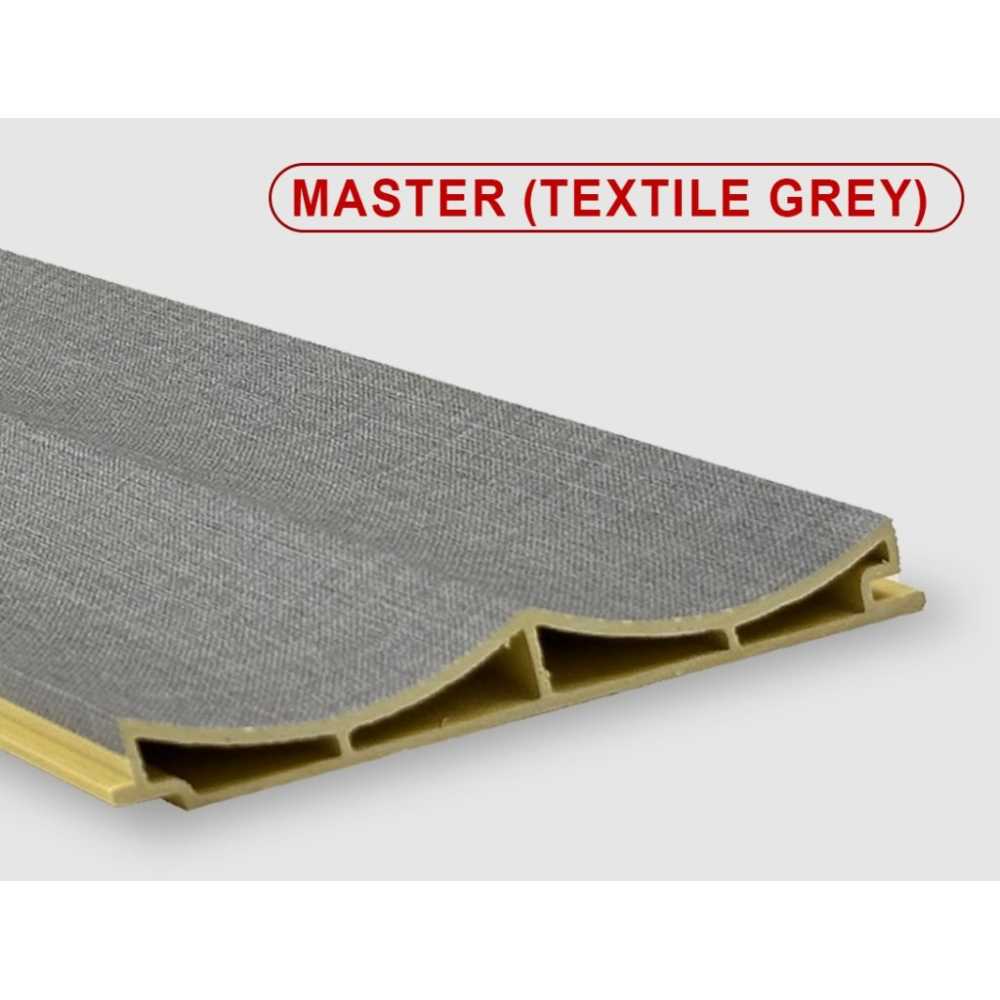 Фото Стеновые панели ПВХ Master textile grey, 140*15*2800 мм