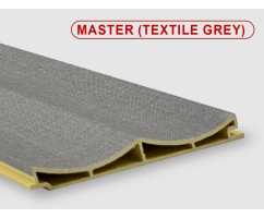 Стеновые панели ПВХ Master textile grey, 140*15*2800 мм