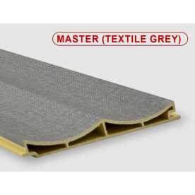 Стеновые панели ПВХ Master textile grey, 140*15*2800 мм