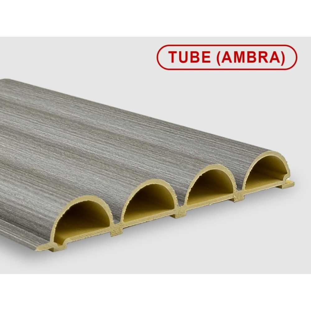 Фото Стеновые панели ПВХ Tube ambra, 183*24*2800 мм