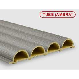 Стеновые панели ПВХ Tube ambra, 183*24*2800 мм