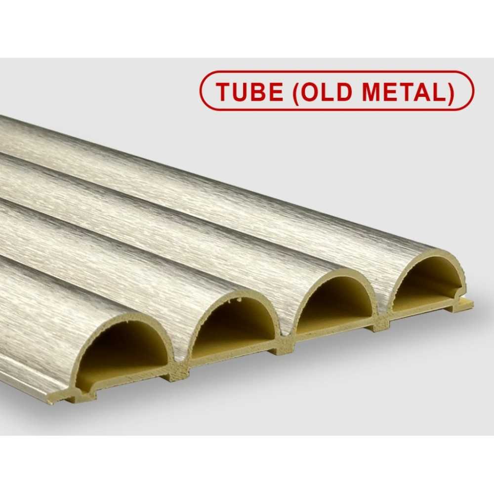 Фото Стеновые панели ПВХ Tube old metal, 183*24*2800 мм