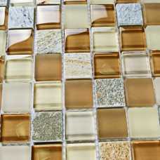 Мозаика из стекла и камня