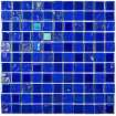 Маленькое фото Мозаика стеклянная Bonaparte Bondi dark blue-25, 25х25 (300х300х4 мм)