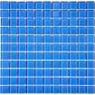 Маленькое фото Мозаика стеклянная Bonaparte Royal blue 25х25 (300х300х4 мм)