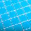 Маленькое фото Мозаика стеклянная Bonaparte Simple blue (на бумаге) 20х20 (327х327х4 мм)
