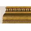 Маленькое фото Плинтус потолочный Cosca Ионики 110 мм, Античное золото