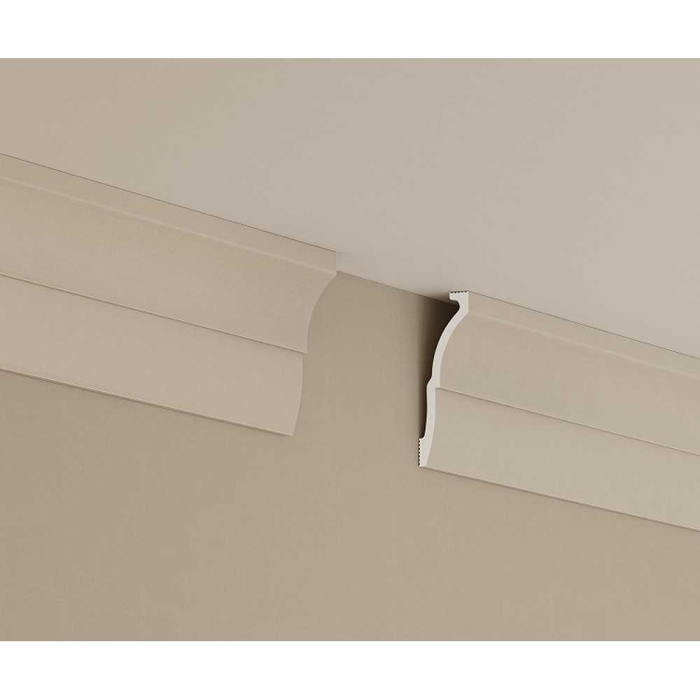 Фото Карниз под покраску Cosca KX058 из экополимера (91х30х2000 мм)