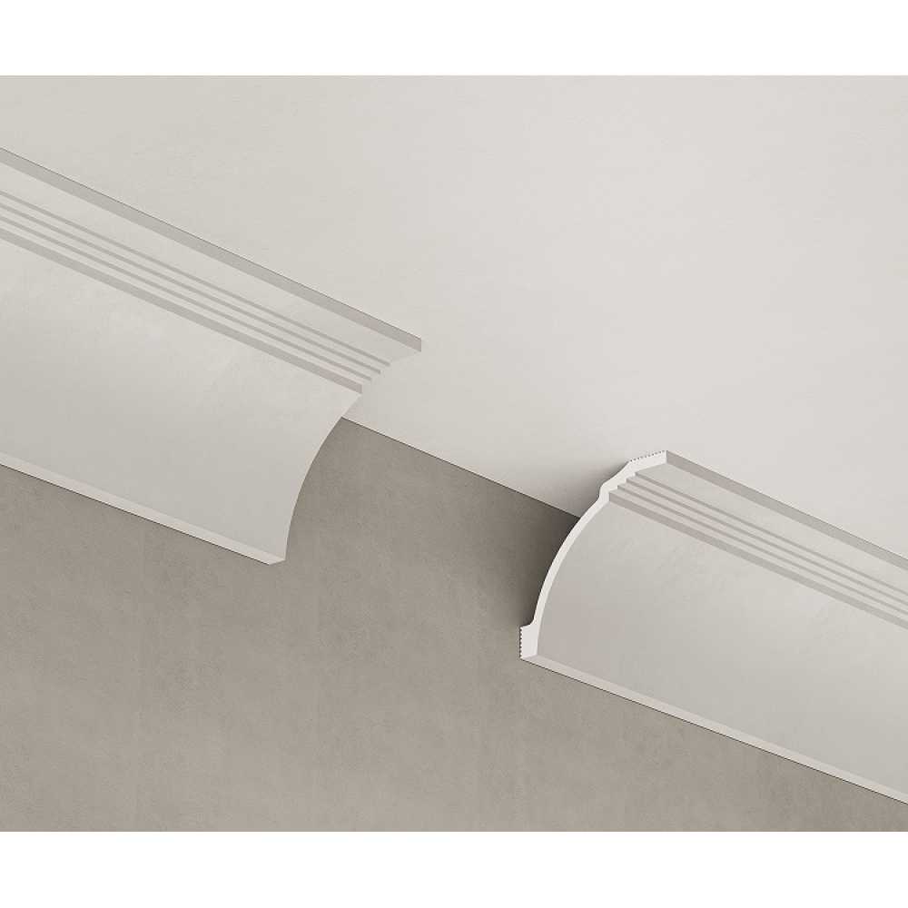 Фото Карниз под покраску Cosca KX064 из экополимера (84х80х2000 мм)