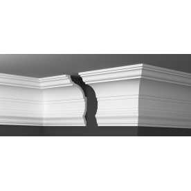 Карниз Де Багет под покраску, XPC полистирола ДП 54/230 (200х114х2000)