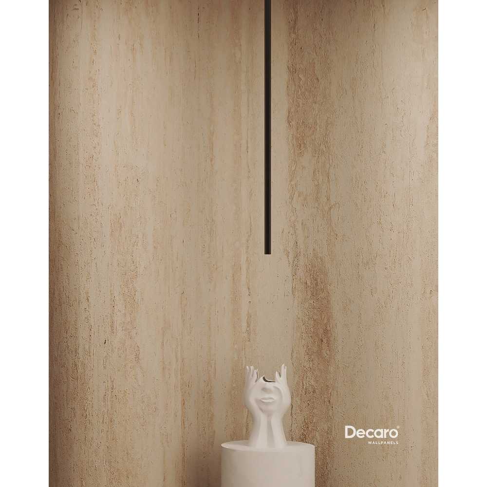 Фото Гибкий камень Decaro WallPanels Flex Stone D1010 Travertin Tivoli (1 шт= 3.60 м2)