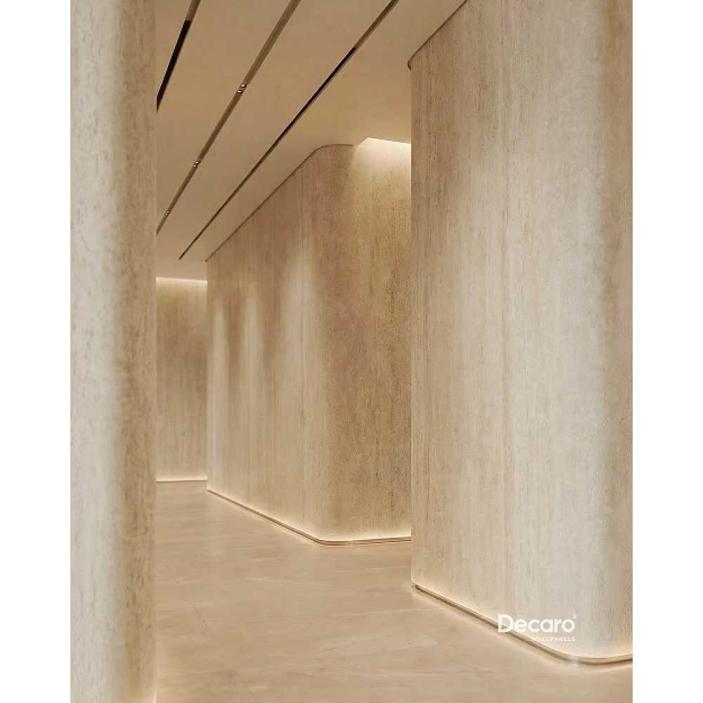 Фото Гибкий камень Decaro WallPanels Flex Stone D1012 Ocean Travertin Tivoli (1 шт= 2.88 м2)