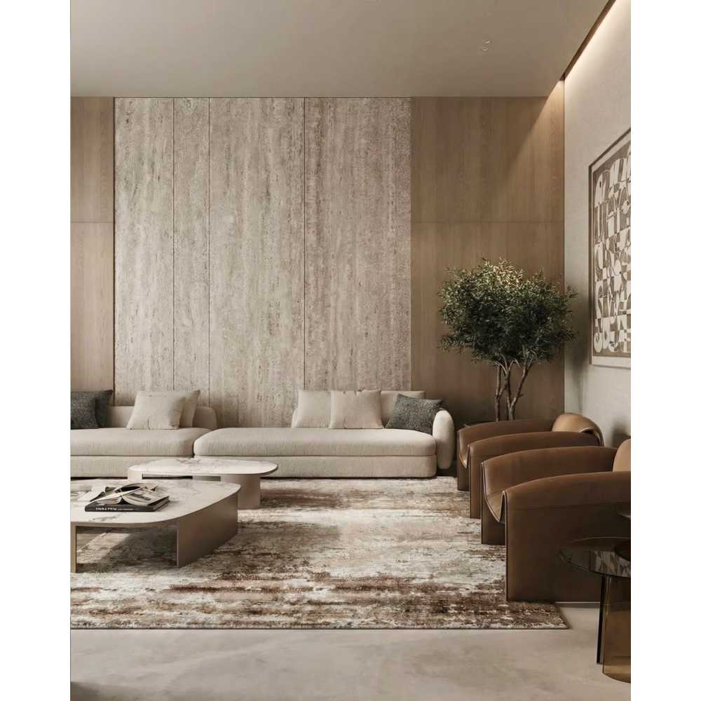 Фото Гибкий камень Decaro WallPanels Flex Stone D1015 Travertine (1 шт= 3.60 м2)