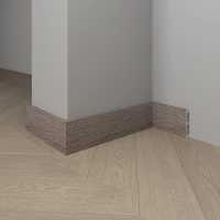  Плинтус напольный, влагостойкий Decor Dizayn 708-80SH (80*13*2400)