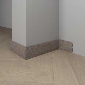  Плинтус напольный, влагостойкий Decor Dizayn 708-80SH (80*13*2400)