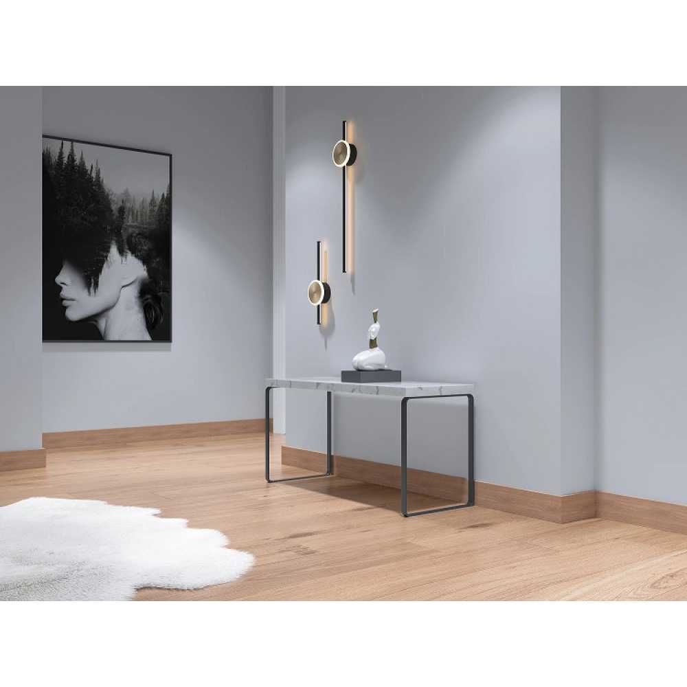 Фото  Плинтус напольный, влагостойкий Decor Dizayn 708-90SH (80*13*2400)