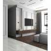 Маленькое фото Карниз под покраску из полистирола Decor Dizayn DD521 (155х103х2000 мм)