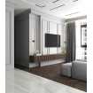Маленькое фото Карниз под покраску из полистирола Decor Dizayn DD522 (152х100х2000 мм)