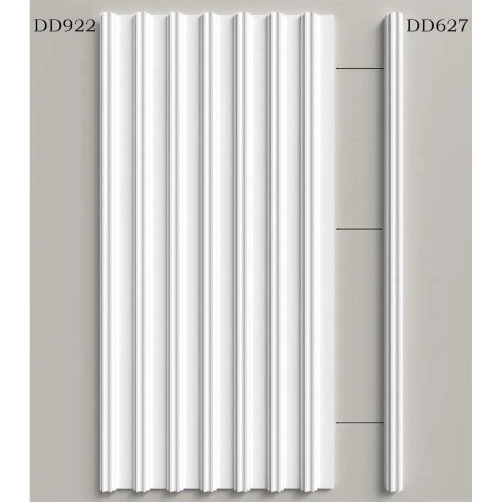 Фото Молдинг под покраску Decor Dizayn DD627 из полистирола (15х13х2000 мм)