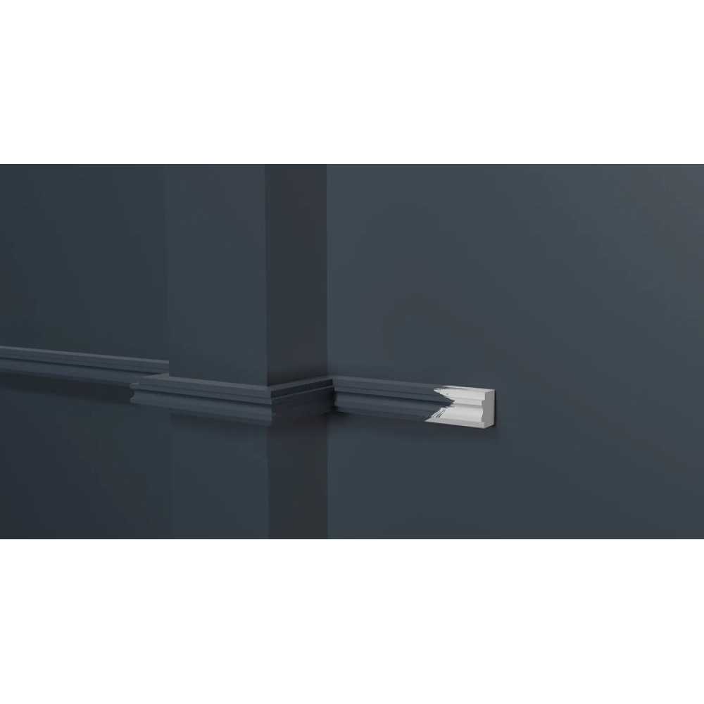 Фото Молдинг под покраску Decor Dizayn DD627 из полистирола (15х13х2000 мм)