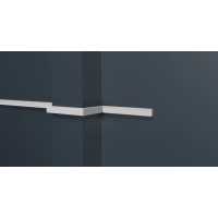 Молдинг под покраску Decor Dizayn DD632 из полистирола (10х6х3000 мм)
