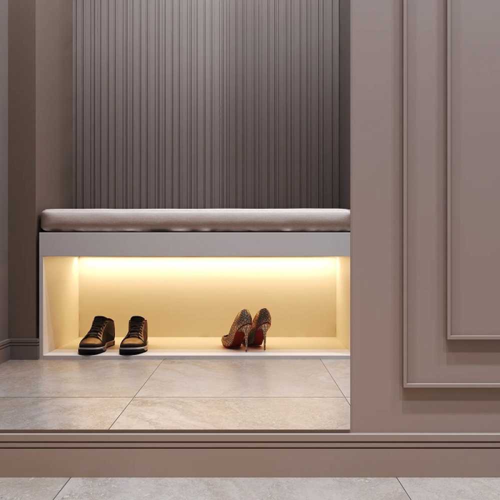 Фото Молдинг под покраску Decor Dizayn DD632 из полистирола (10х6х2000 мм)