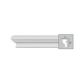 Молдинг Fabello decor CR 3034 гладкий
