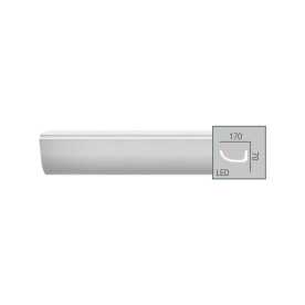 Карниз под покраску Fabello decor P882 гладкий с подсветкой (70*170) Карниз под покраску Fabello decor P882 гладкий с подсветкой (70*170)