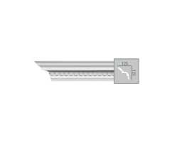 Карниз Fabello decor C143 с орнаментом (125*125) Карниз Fabello decor C143 с орнаментом (125*125)