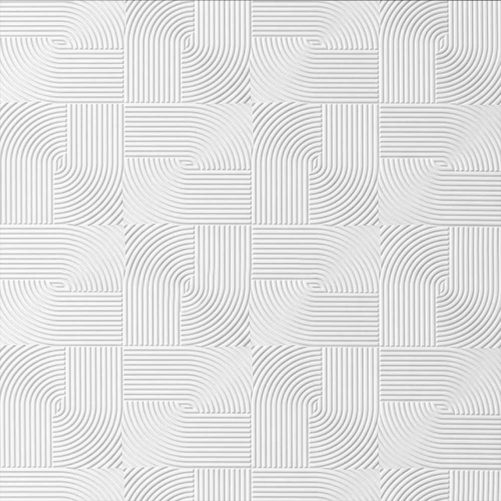 Фото Декоративная панель HIWOOD, Maximum DM625 White (600× 4 × 3000 мм)