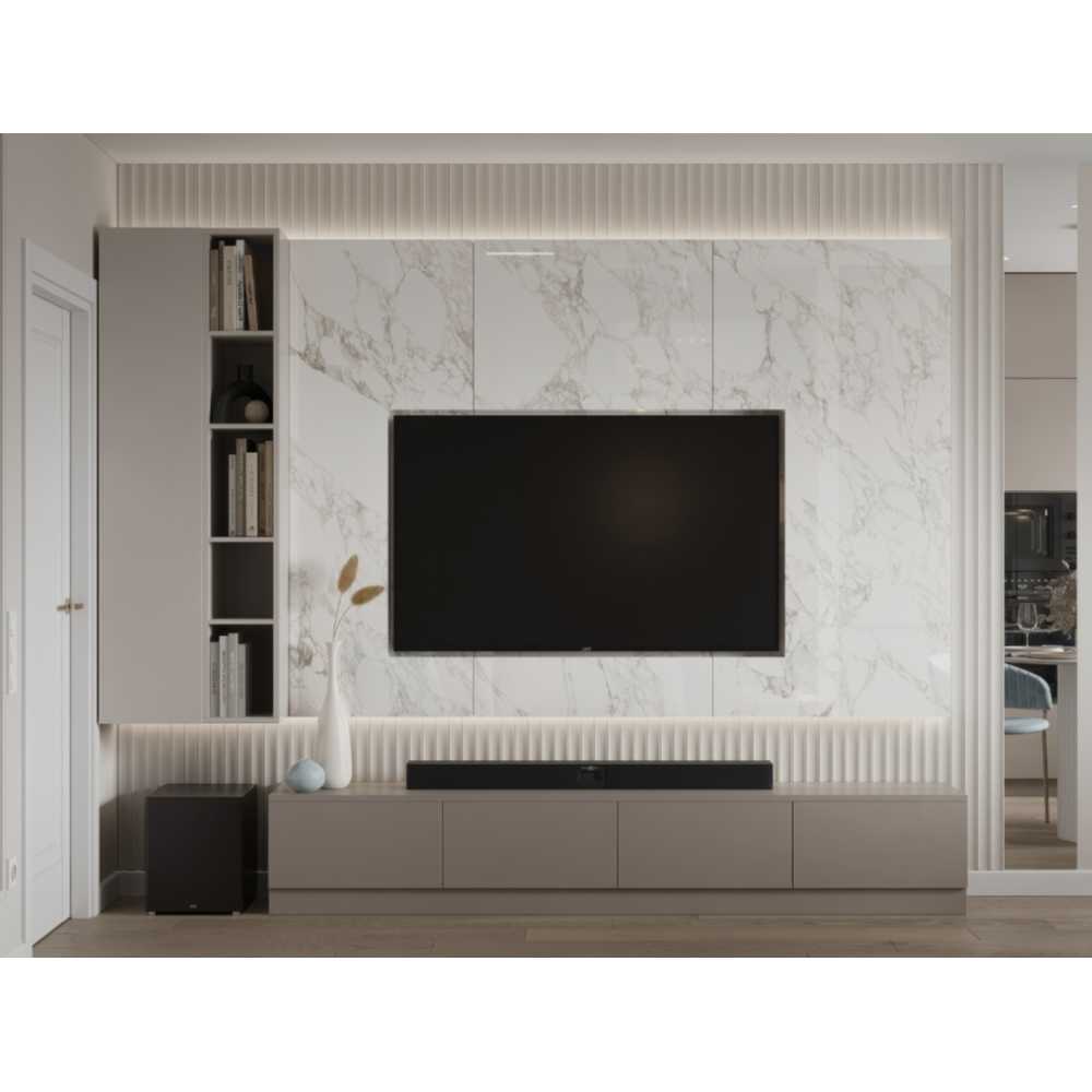 Фото Декоративная панель HIWOOD LV138 LONG NP под покраску (120 × 12 × 3000 мм)