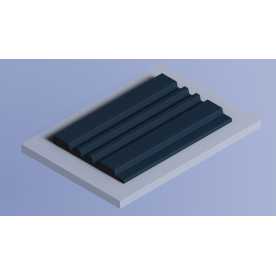 Декоративная панель HIWOOD LV121 BU22 (120 × 12 × 2700 мм)