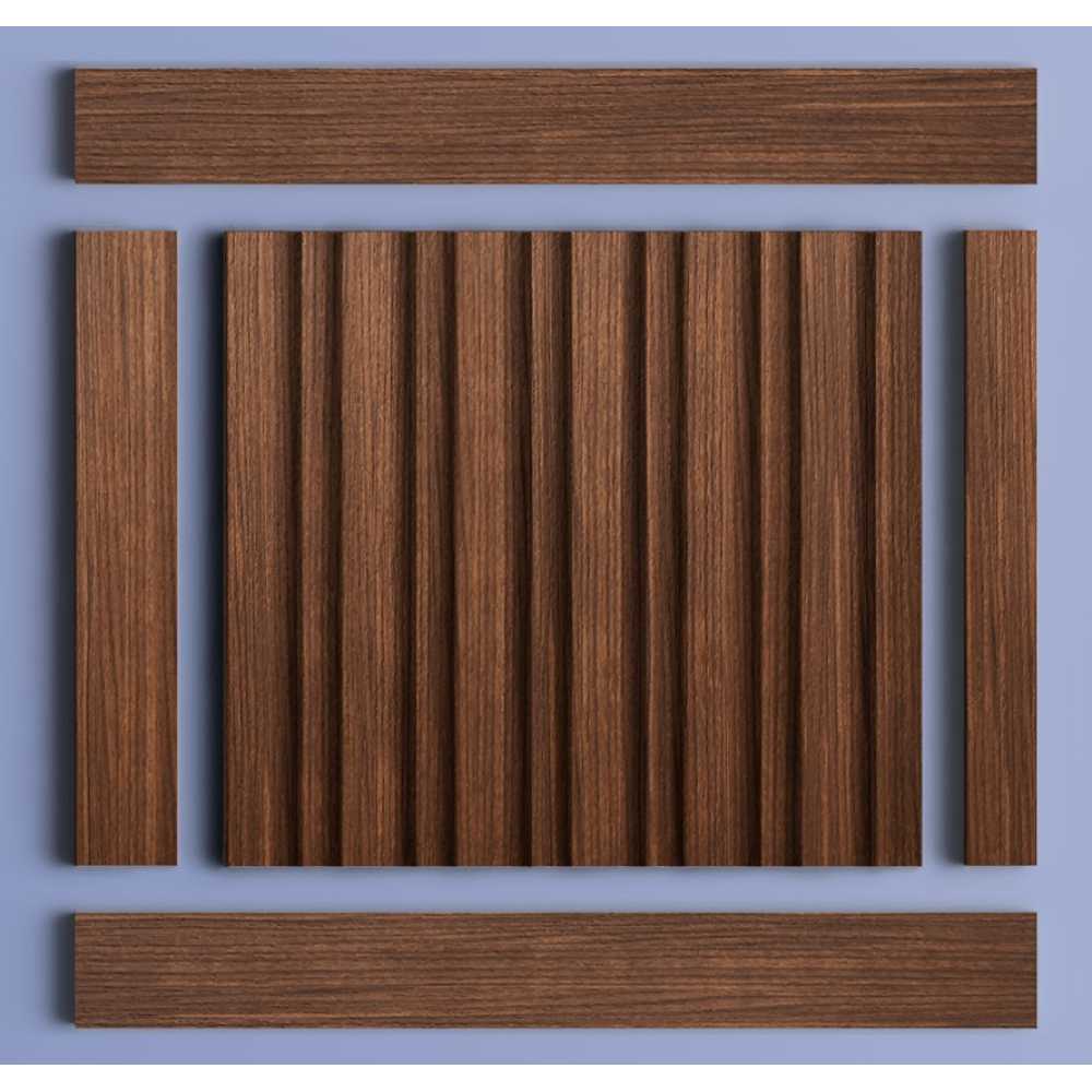 Фото Декоративная панель HIWOOD LV122 BR396 (120 × 12 × 2700 мм)